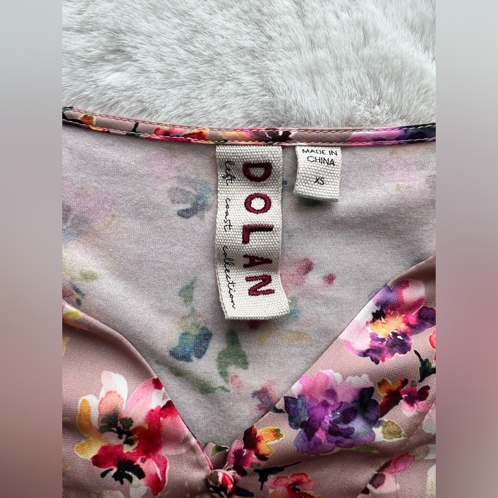 Dolan West Coast Floral Ruffle Size XS - Picture 6 of 9